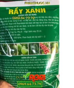 UNI PROZINDOR 30WP RẦY XANH – Đặc Trị Rầy Nâu, Diệt Cả Trứng Và Rầy Non