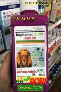 DAPHAMEC 5.0EC NƯỚC ĐỎ – Diệt Trừ Ốc, Bọ Trĩ, Nhện Đỏ, Rệp Sáp