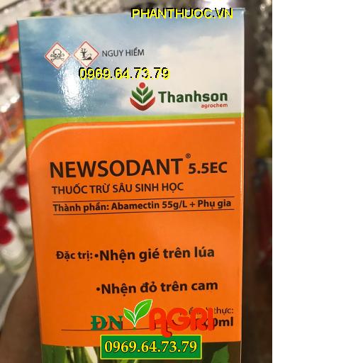 NEWSODANT 5.5EC – Đặc Trị Nhện Gié Trên Lúa, Nhện Đỏ Trên Cam