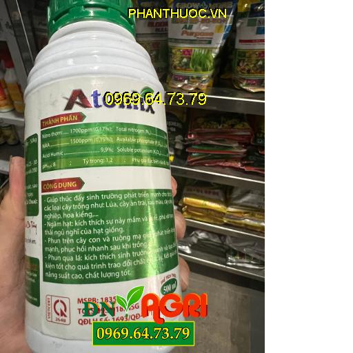 ATOMIX – Kích Rễ, Hạ Phèn, Giảm Mặn, Tốt Cây, Xanh Lá, Đâm Chồi, Ra Hoa