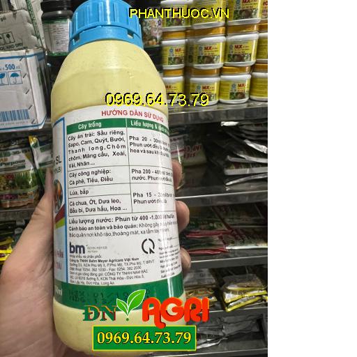 BASFOLIAR BORON (10%B) SL – Tăng Khả Năng Ra Hoa, Đậu Trái, Hạn Chế Rụng Trái, Sâu Dệnh Cho Cây Trồng