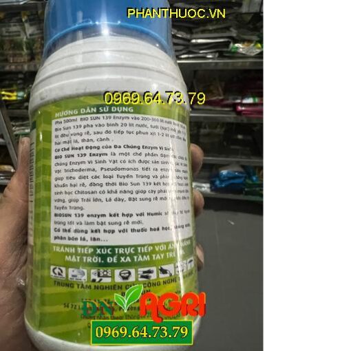 BIOSUN 139 – Đặc Trị Tuyến Trùng, Bật Sung Rễ, Xanh Lá Trái To, Tăng Độ PH Đất