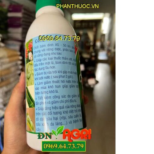 CHẤT BÁM DÍNH AS-50- Tăng Hiệu Quả Phân Bón, Thuốc Trừ Bệnh Cho Cây Trồng