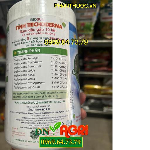 BIOSUN TINH TRICHODERMA – Phòng Chống Nấm Bệnh, Bảo Vệ Bộ Rễ, Đặc Trị Chết Nhanh, Chết Chậm, Xì Mủ, Chết Héo , Vàng Lá