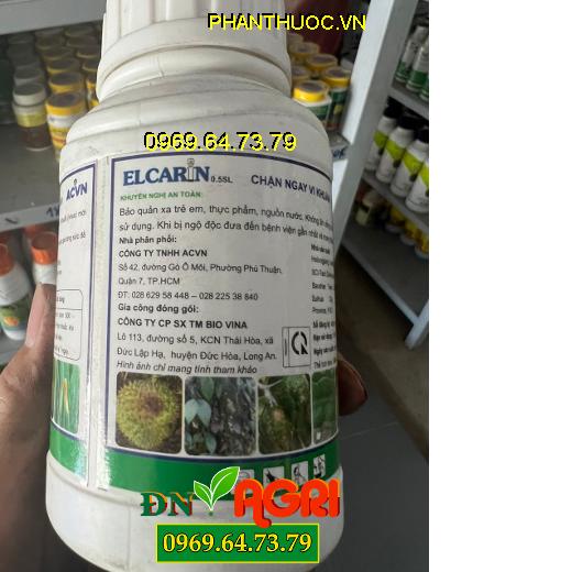 ELCARIN 0.5SL- Đặc Trị Siêu Vi Khuẩn Nấm Bệnh, Héo Xanh, Thối Nhũn, Bạc Lá