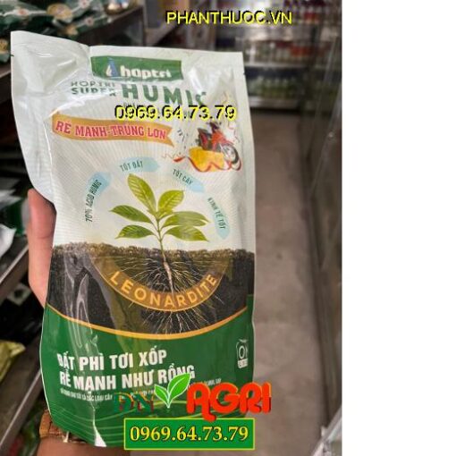 HOP TRI – SUPER HUMIC- Tăng Dinh Dưỡng Cho Đất- Ra Rễ Mạnh- Tốt Rễ