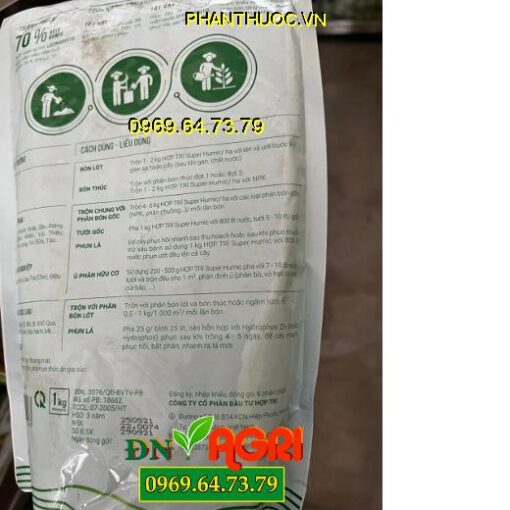 HOP TRI – SUPER HUMIC- Tăng Dinh Dưỡng Cho Đất- Ra Rễ Mạnh- Tốt Rễ