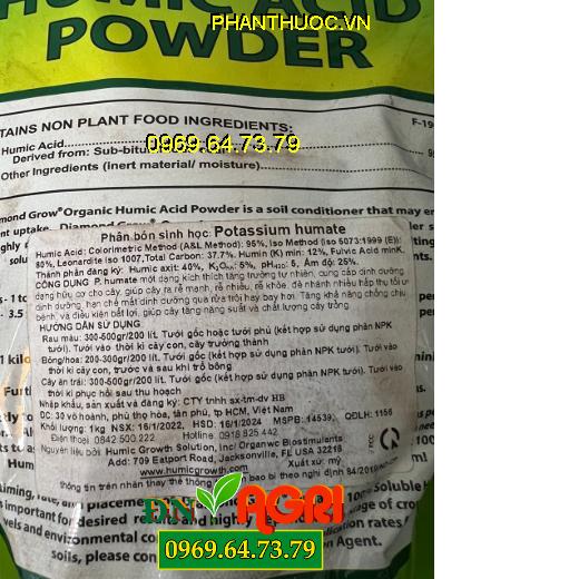 HUMIC ACID POWDER- Phân Bón Kích Rễ