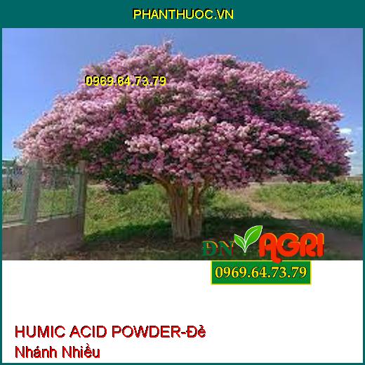 HUMIC ACID POWDER-Đẻ Nhánh Nhiều, Hấp Thụ Dinh Dưỡng, Tăng Năng Suất