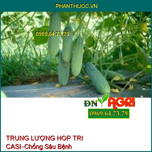 PHÂN BÓN LÁ TRUNG LƯỢNG HOP TRI CASI –Chống Sâu Bệnh, Ngăn Ngừa Sượng, Nám Trái