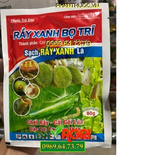 LEDAN 95SP RẦY XANH BỌ TRĨ – Đặc Trị Sâu Đục Thân, Sâu Rầy Kháng Thuốc