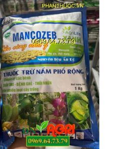 MANCOZED XANH AGRILIFE ẤN ĐỘ – Đặc Trị Thán Thư, Bệnh Ghẻ, Thối Nhũn, Nấm Bệnh