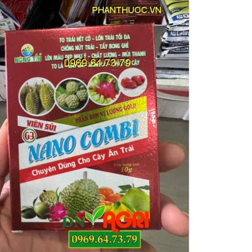 NANO COMBI VIÊN SỦI GA3 – Lớn Trái, Đẹp Trái, Xanh Lá, Chắc Cậy