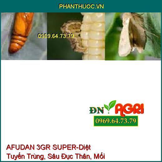 AFUDAN 3GR SUPER-Diệt Tuyến Trùng, Sâu Đục Thân, Mối Mọt