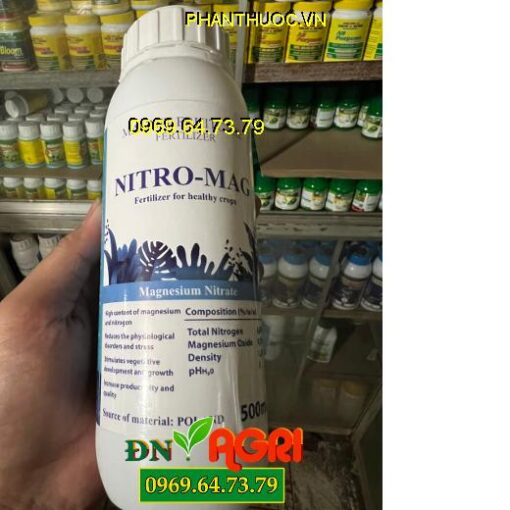 NITRO MAG MAGNIT FRUITCARE – Cung Cấp Dinh Dưỡng Nitơ Và Magie Cho Rau, Quả, Dây Leo, Hoa, Cỏ Và Cây Cảnh.