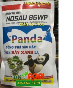 NOSAU 85WP PANDA – Công Phá Sâu Rầy Sạch Rầy Xanh Lá, Sâu Cuốn Lá Hại Lúa