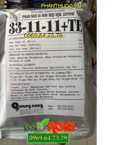 NPK ARROW 33-11-11+TE- Giúp Cây Hấp Thụ Dinh Dưỡng Nhanh, Kháng Sâu Bệnh