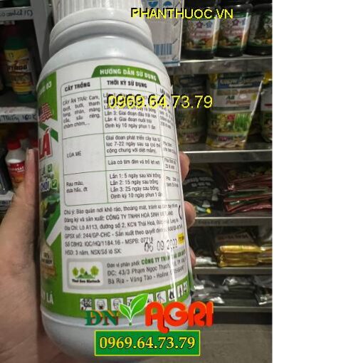 NPK VIETLAN 03 KÉO ĐỌT MƯỚT LÁ – Mạnh Đọt, Mướt Bóng Lá, Phát Đọt, Đâm Chồi, Dày Lá