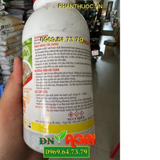 HOPTRI – BRIGHTIN 4.0EC – Đặc Trị Nhện Đỏ – Rầy Nâu – Sâu Vẽ Bùa