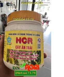 HCR CÂY ĂN TRÁI – Tăng Đậu Trái, Trái Lớn Nhanh, Ngăn Rụng Hoa, Rụng Trái