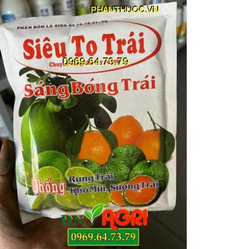 SIBA 03 18 21 + TE – Siêu To Trái, Làm Sáng Bóng Trái, Chống Rụng Trái, Khô Múi