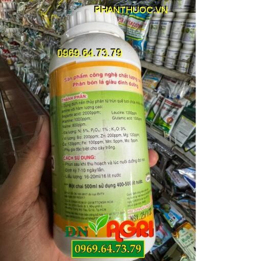 BIO TRÙN QUẾ 01- Bung Đọt Mạnh, Chồi Nảy Mạnh, Phục Hồi Cây Sau Thu Hoạch