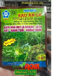 PHÂN BÓN LÁ RAU ĂN LÁ KÍCH NHÚ ĐỌT – Phát Rễ, Nhú Đọt, Dày Lá, Xanh Lá