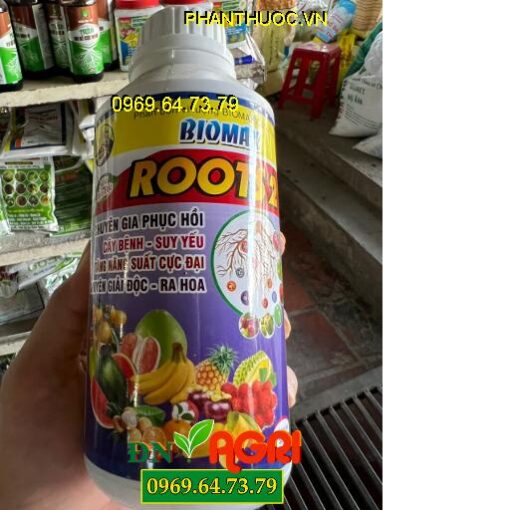 BIOMAX ROOTS 2- Ra Rễ Mạnh, Ngăn Thối Rễ, Lở Cổ Rễ, Phục Hồi Cây Suy