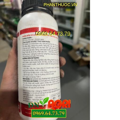 PHOSPHITE ZINC – Kích Ra Hoa, Tăng Đậu Trái, Chống Rụng Trái Non