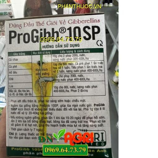 PROGIBB 10SP USA- Kích Thích Tăng Trưởng Cây Trồng Cây Đặc Biệt Trên Lúa