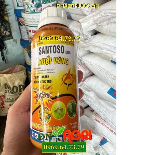 SANTOSO 100SC RUỒI VÀNG- Đặc Trị Ruồi Vàng Đục Trái, Ruồi Chích Quả