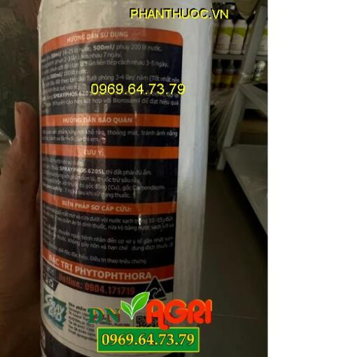 THUỐC TRỪ BỆNH SPRAYPHOS 620SL- ĐẶC TRỊ CÁC BỆNH SƯƠNG MAI, XÌ MỦ, CHẾT NHÁNH