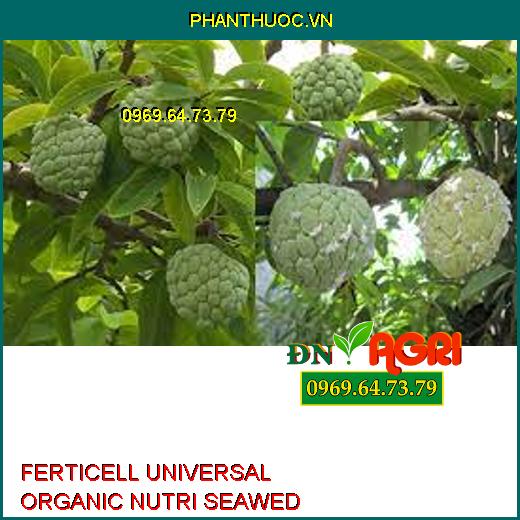 FERTICELL UNIVERSAL ORGANIC NUTRI SEAWED-Hạn Chế Tuyến Trùng, Chồi Khỏe, Mát Hoa