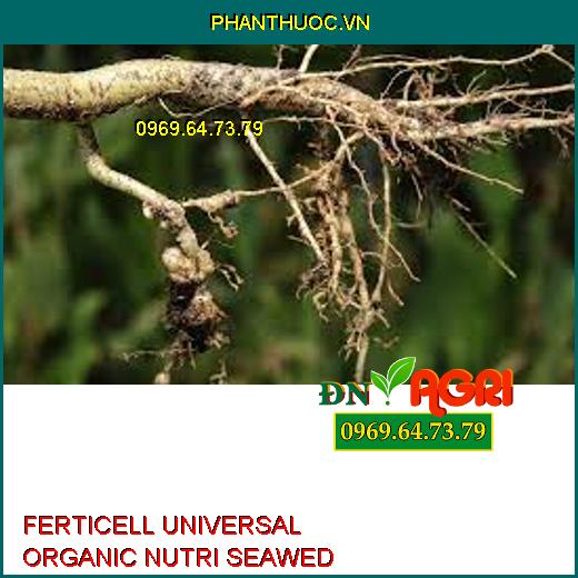 FERTICELL UNIVERSAL ORGANIC NUTRI SEAWED-Hạn Chế Tuyến Trùng, Chồi Khỏe, Mát Hoa