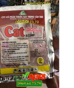 CAT 0.25WP- THUỐC DIỆT CHUỘT – Chuột Sẽ Chết Sau 1 Lần Ăn Mồi.
