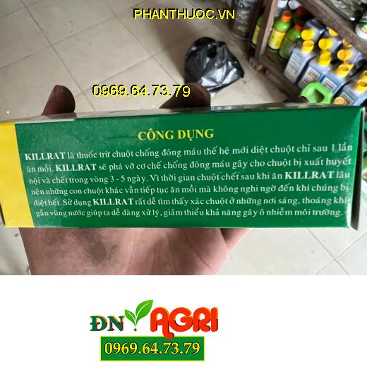 KILLRAT 0.005 WAX BLOCK- Thuốc Diệt Chuột Cực Kì Hiệu Quả