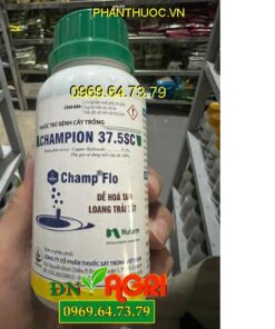 CHAMPION 37.5SC – Đặc Trị Nấm Bệnh Tảo Đỏ Trên Cây Cà Phê, Đốm Rong Chết Chậm Trên Hồ Tiêu