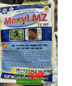 MEXYL MZ 72WP – Đặc Trị Chết Nhanh Cây Tiêu, Loét Sọc Mặt Cạo Cao Su