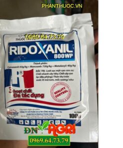 RIDOXANIL 800WP- Đặc Trị Vàng Lá, Sương Mai, Phấn Trắng, Chết Nhanh Hồ Tiêu