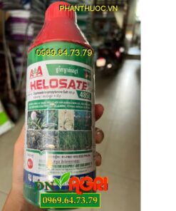 HELOSATE 48SL- Thuốc Trừ Cỏ Lưu Dẫn Diệt Cỏ Lá Rộng, Lá Hẹp, Cỏ Hàng Niên, Đa Niên