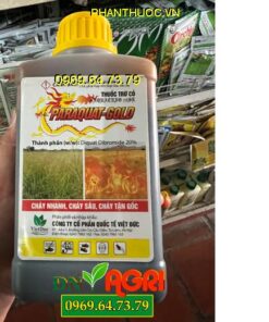 PARAQUAT GOLD – Thuốc Diệt Cỏ Cháy Nhanh, Cháy Sâu, Cháy Tận Gốc