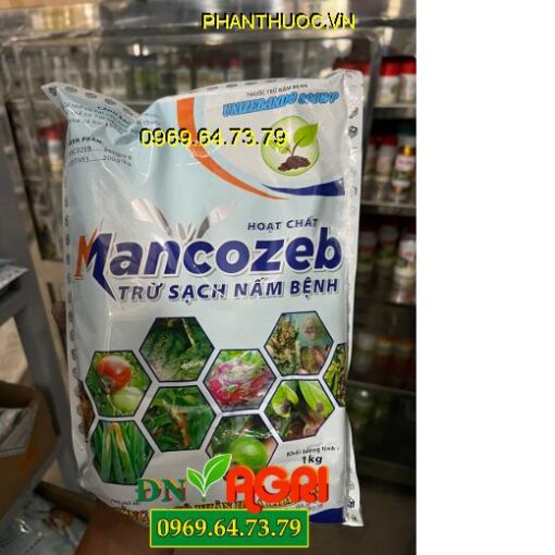 UNIZEBANADO 800WP MANCOZEB – Đặc Trị Nấm Bệnh, Sương Mai