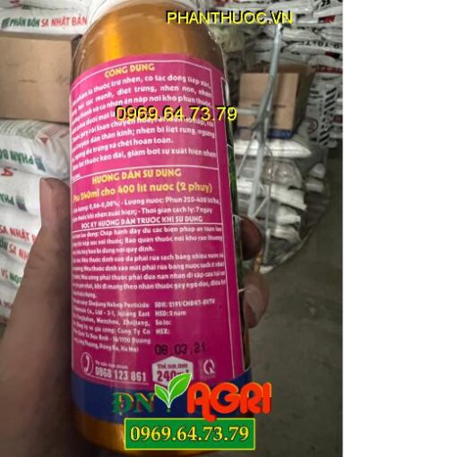 SUPERREX 73EC RED MAX – Diệt Trứng, Nhện Non, Nhện Trưởng Thành,Nhện Đỏ