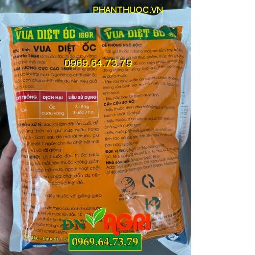 BN META 18GR VUA DIỆT ỐC 18GR- Đặc Trị Ốc Bươu Vàng