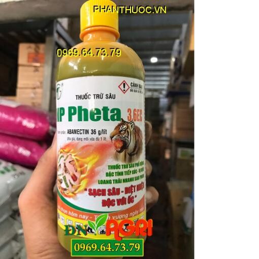 NP PHETA 3.6EC -Đặc Trị Sâu, Nhện Độc Với Ốc