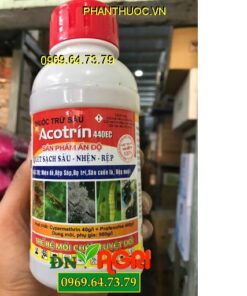 ACOTRIN 440EC – Đặc Trị Sâu Nhện Rệp, Sâu Cuốn Lá, Bọ Trĩ