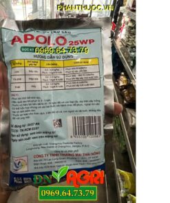 THUỐC TRỪ SÂU APOLO 25WP – ĐẶC TRỊ RẦY NÂU, RỆP SÁP, RẦY HẠI CÂY TRỒNG