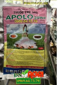 THUỐC TRỪ SÂU APOLO 25WP – ĐẶC TRỊ RẦY NÂU, RỆP SÁP, RẦY HẠI CÂY TRỒNG