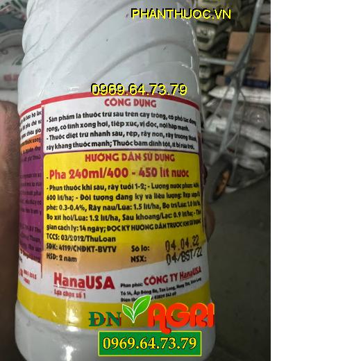 BISECTOR 500EC – Siêu Ruồi Vàng,Trị Các Loại Rầy Xanh, Sâu Lông