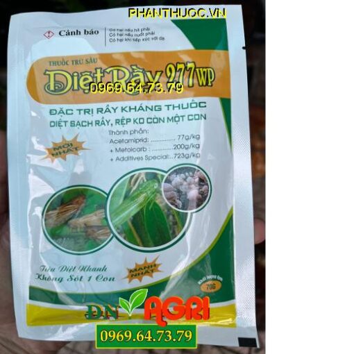 DIỆT RẦY 277WP – Đặc Trị Rầy Kháng Thuốc, Rầy Nâu Trên Lúa